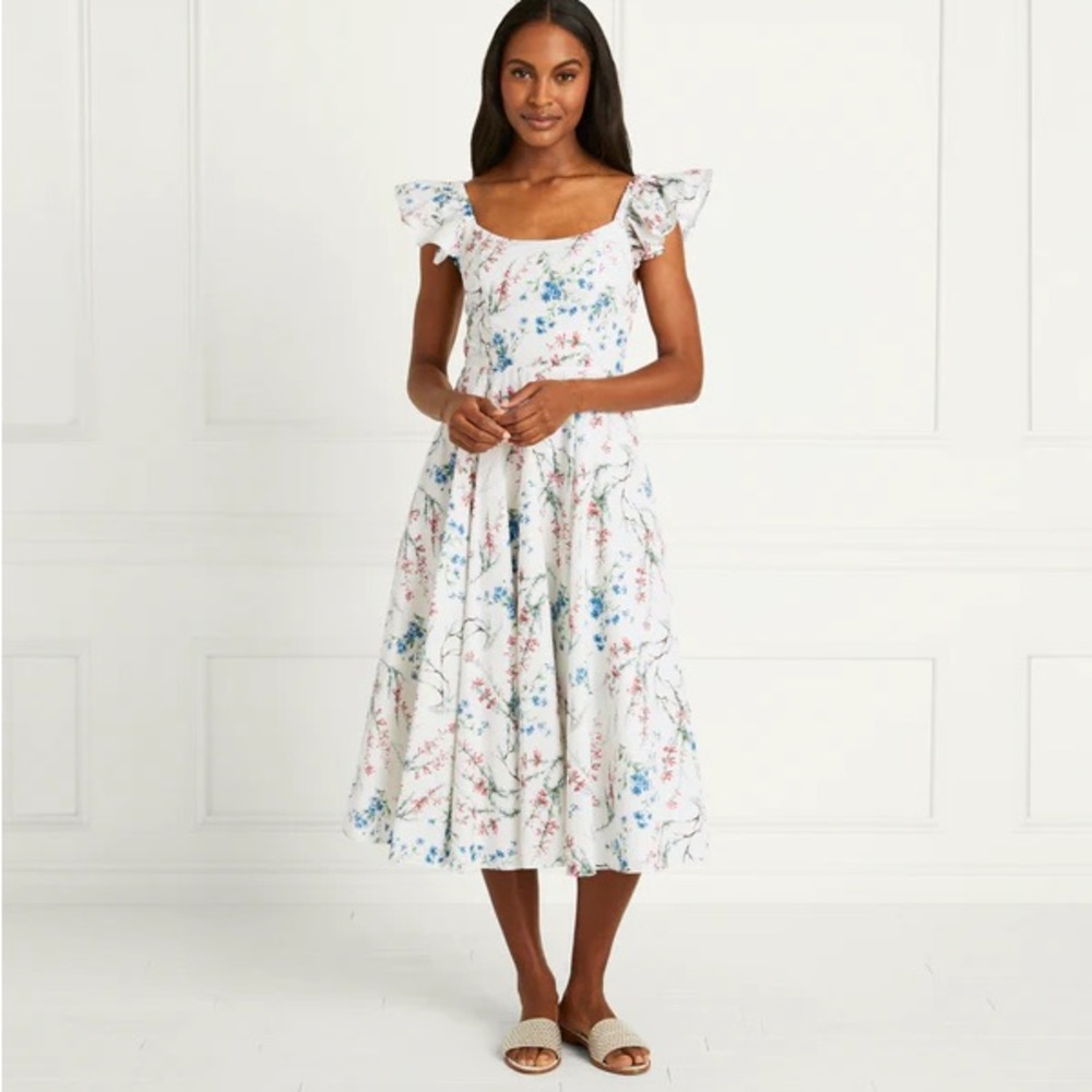 Hill House Daphne dress in spring chintz
